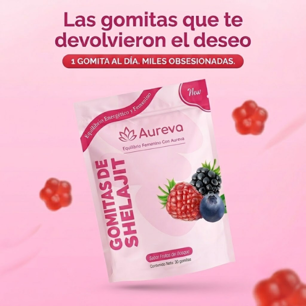 Aureva Gummies de Shilajit