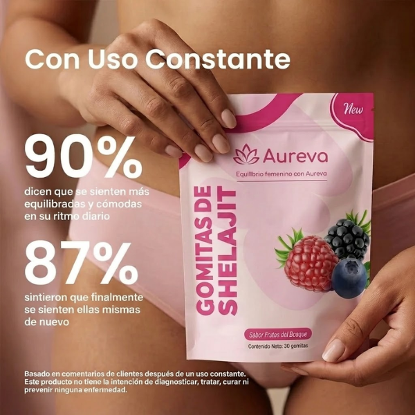 Aureva Gummies de Shilajit