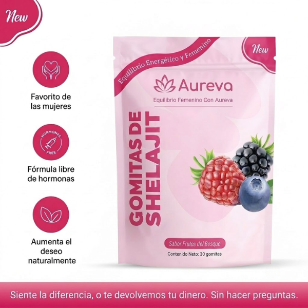 Aureva Gummies de Shilajit